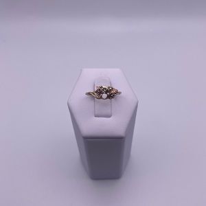 10k black hills gold leaf ring